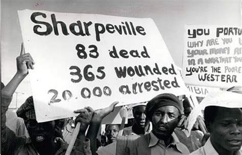  Sharpevillemassakern: Ett avgörande ögonblick i kampen mot Apartheid